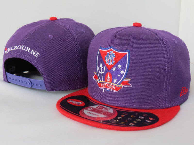 AFL Melbourne Snapback Hat id01
